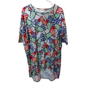LulaRoe Large Lady Liberty Irma New Without Tags